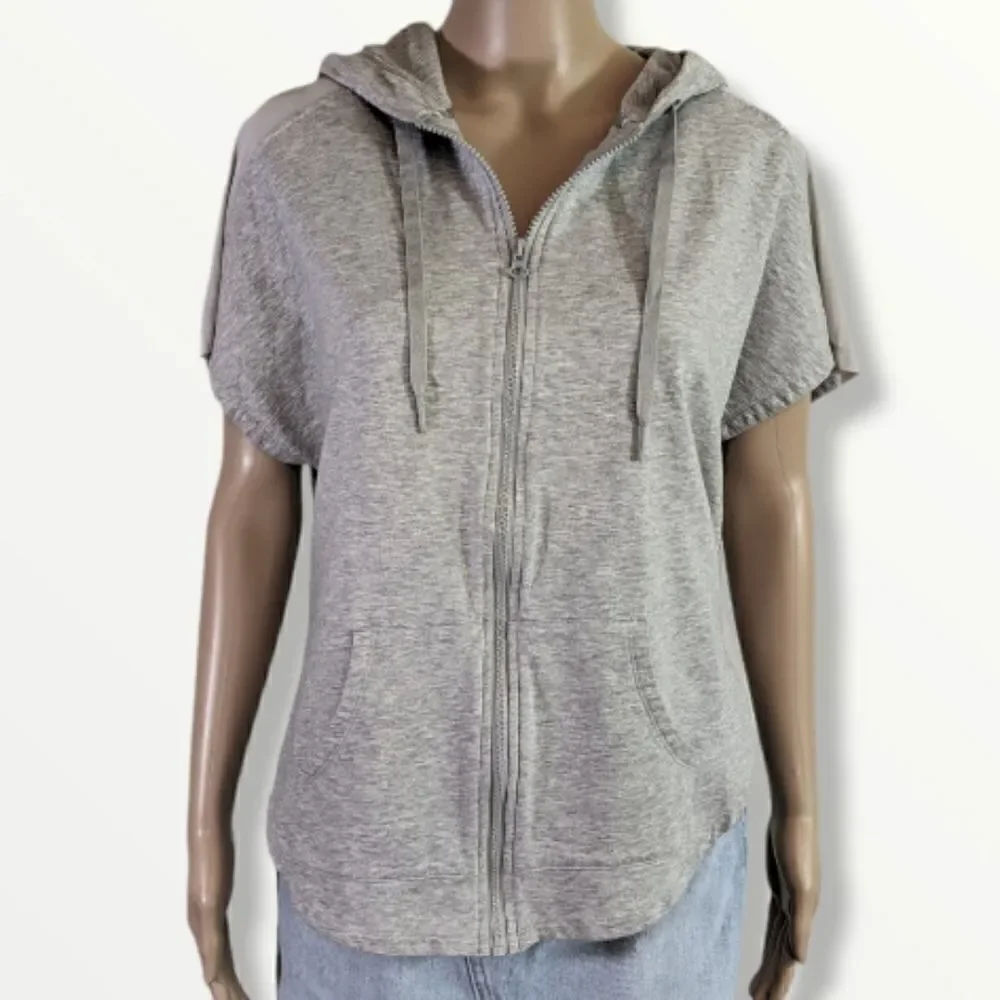 Victoria Sport Grey Zip Up Hoodie - Picture 2 of 8